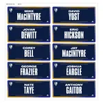 Equipment Room Issue Bin Sticker Sheets