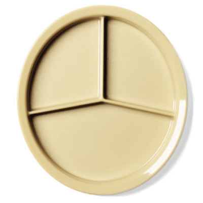 Cambro HK93BCW133 Camwear Heat Keeper Base 3-Compartment