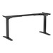 PLTEAB4872ULWF24- STANDARD Height Adjustable Table Base - Black