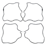 Front and Rear Door Weatherstrip Set