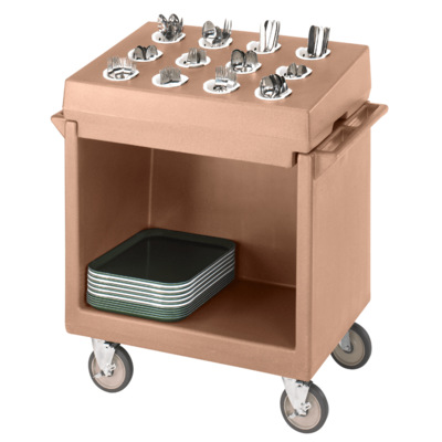 Cambro TDCR12157 Dish Cart & Cutlery Rack 12-Compartment