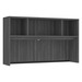 PL141OH 60" OPEN HUTCH - COASTAL GRAY