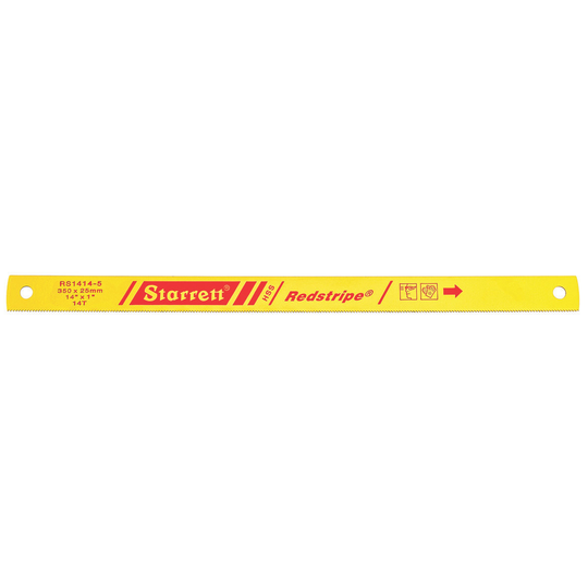 STARRETT RS1414-5 14 x 1 x .050 x 14T, Redstripe Power Hacksaw Blade