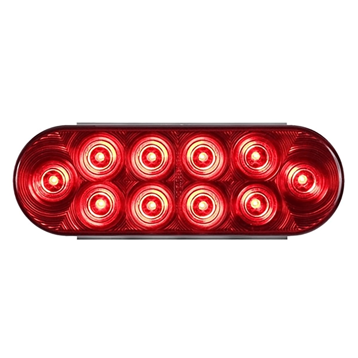 CCI Optronics 6" Oval Red LED Light Kit S/T/T Light