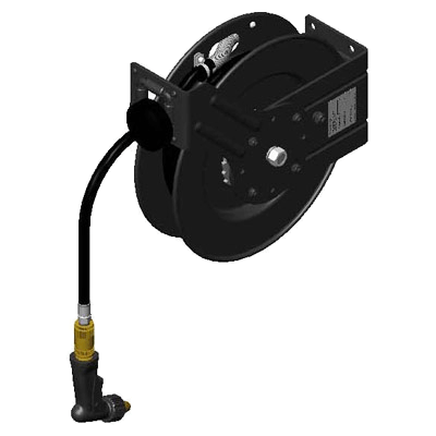 T&S Brass 5HR-232-09 Equip Open Hose Reel Powder Coated Steel