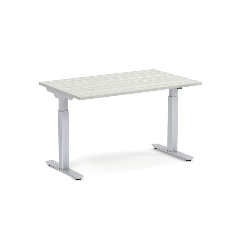 Echo Electric Sit-Stand Desk 30" X 48" - Silver Birch