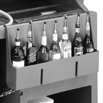 Cambro 730SR131 Speed Rail 7-Bottle