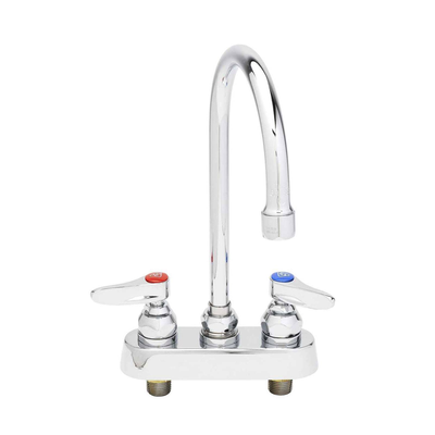T&S Brass B-1141-2-V12-CR Workboard Mixing Faucet Deck Mount