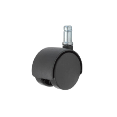 Caster Depot TWHN50NG20BK Nylon Twin Wheel Hooded Caster