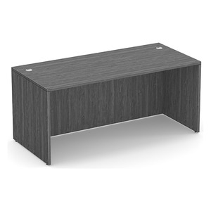 PL102 66"W x 30"D DESK SHELL - Newport Gray