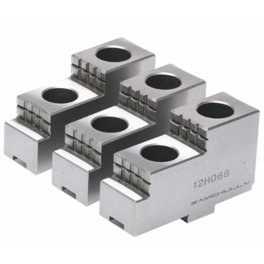 Samchully QHB-206 Hardened Reversible T&G Top Jaws