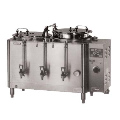 Grindmaster-Cecilware 7776E (2) 6 Gallon Capacity Liners Electric Double GRINDMASTER AMW™ Midline Pump Coffee Urn