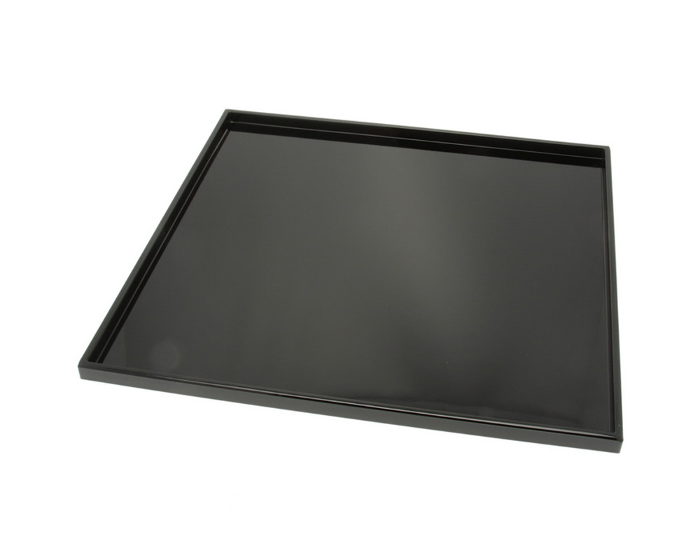Tray Square Black 14.25"
