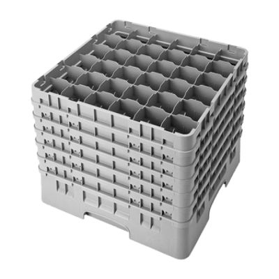 Cambro 36S1114110 Camrack Glass Rack with 6 Extenders