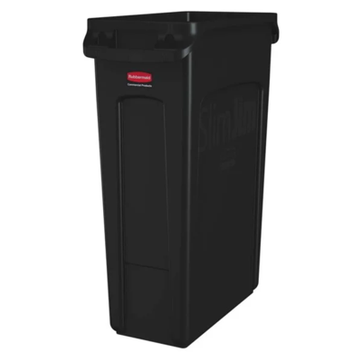 Slim Jim® Container - 23 Gallon - Black