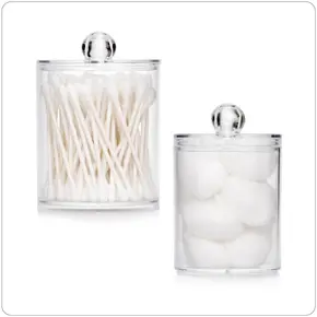 Acrylic Vanity Holders, Single Beveled