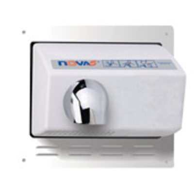 World Dryer Recessed Kit - White Trim