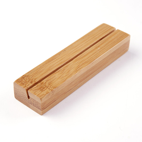 Bamboo Card Holders