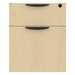 PL107 BOX/FILE HANGING PEDESTAL - Maple