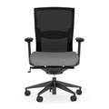 Propel Office Chair - Black Frame with Grey Seat