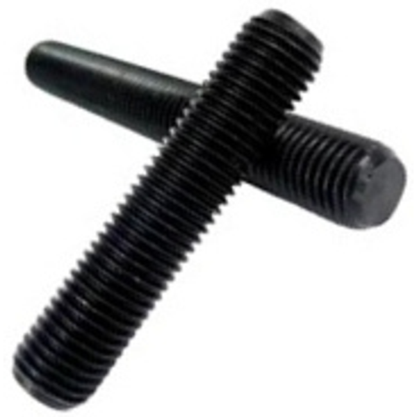 NO. 10" - 24 X 2" FULLY THREADED STRAIGHT ROD ALLOY STEEL 33-39 HRC PLAIN