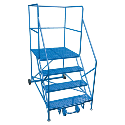 Rolling Ladder - Work Platform - 3 Step - 800 lb Capacity