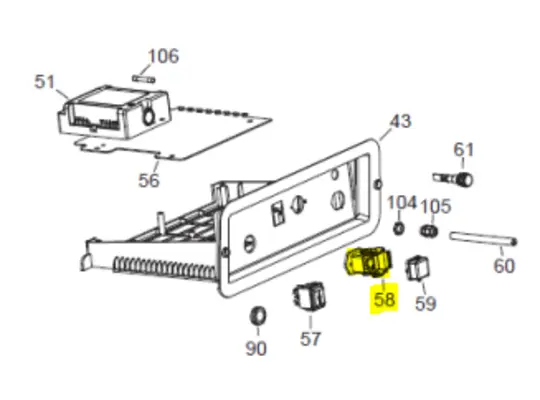 Veloci Heater Thermostat Port 