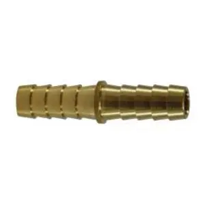 Splicer, 3/16-in Hose Barbed x 3/16-in Male BSPT, Brass