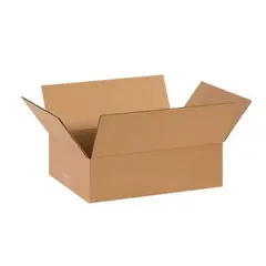 14 X 8 X 4 ECT32 FLAT CORRUGATED CARTON 25/BD   1484