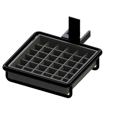 Cal-Mil 22175-13 use with modular sanitizer stand Drip Tray Bracket and Insert