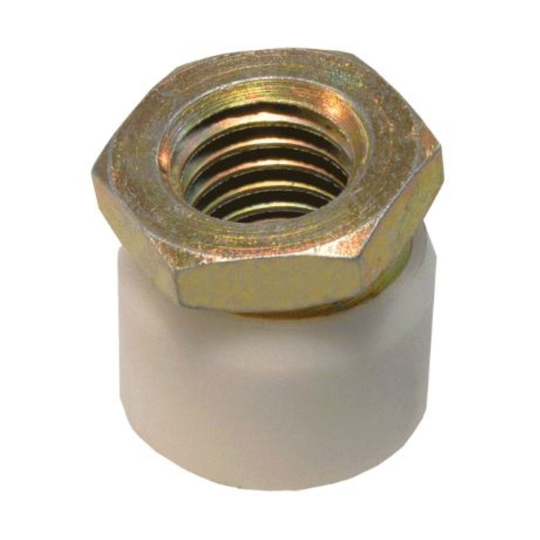 Carr Lane CL-6-SPFN Swivel Pad Foot (Steel, Zinc Plated, with Delrin® Pad)