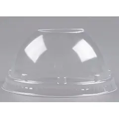 16LCD DART CLEAR PLASTIC DOME LID WITHOUT HOLE, 1000/CS