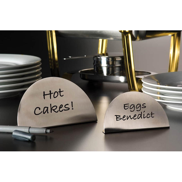 Stainless Steel Card Signs