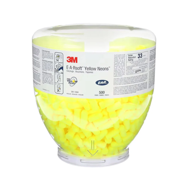 Earplug Refill - Uncorded - 33 NRR - Dispenser
