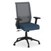 6560 MIMIC TASK CHAIR- Gray Mesh Back w/Black Fabric Seat