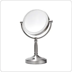 Zadro® LED Lighted Round Vanity Mirror, Cordless