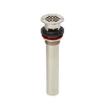 155A-BNPVD: Brushed Nickel PO Plug Open Grid (PVD)