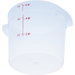 Carlisle 1096530 StorPlus™ Round Food Storage Container 6 Quart 