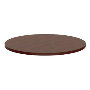 PLT24R 24" ROUND TABLE TOP ONLY- MAHOGANY