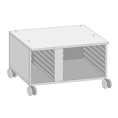Rational 60.30.340 US III Mobile Oven Stand