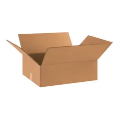 18 X 14 X 6 ECT32 FLAT CORRUGATED CARTON 25/BD   18146