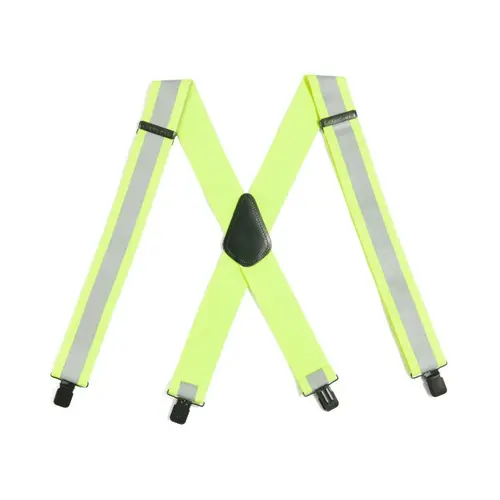 Carhartt 6384 - Men's Rugged Flex Elastic Reflective Suspenders - Lime