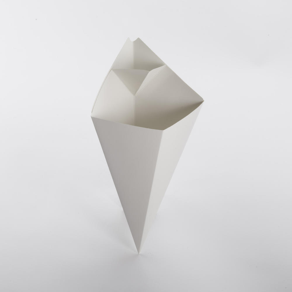 Square Fry Cone Holders & Cardboard Cones