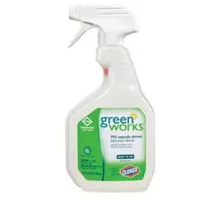 00452 24OZ CLOROX GREEN WORKS BATHROOM CLEANER SPRAY BOTTLE, 12/CS
