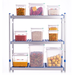 Araven 11851 Square Polypropylene Container, 2 L./ 2,1 qt