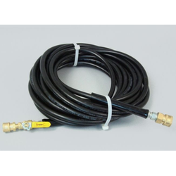 Hose, 1/4" 50Ft W/Fitt & Valve