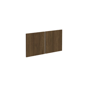 PL41LD PAIR LAMINATE DOORS FOR PL141- MODERN WALNUT
