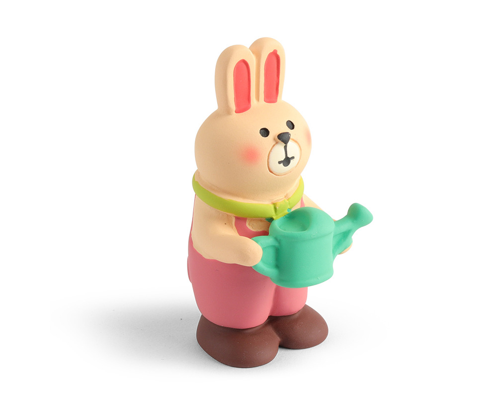 Figurine Rabbit Gardener