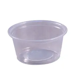 EPC200 2 OZ EMPRESS PLASTIC PORTION CUP CLEAR 2500/CS