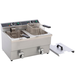 FSE DF-12L/2 Electric Countertop Deep Fryer with 25 Pounds Doubl